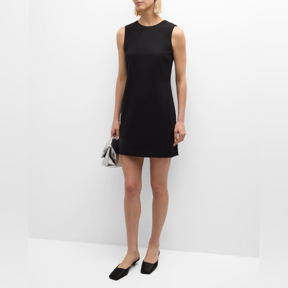 Theory Easy Mini Shift Dress - Picture 1 of 10
